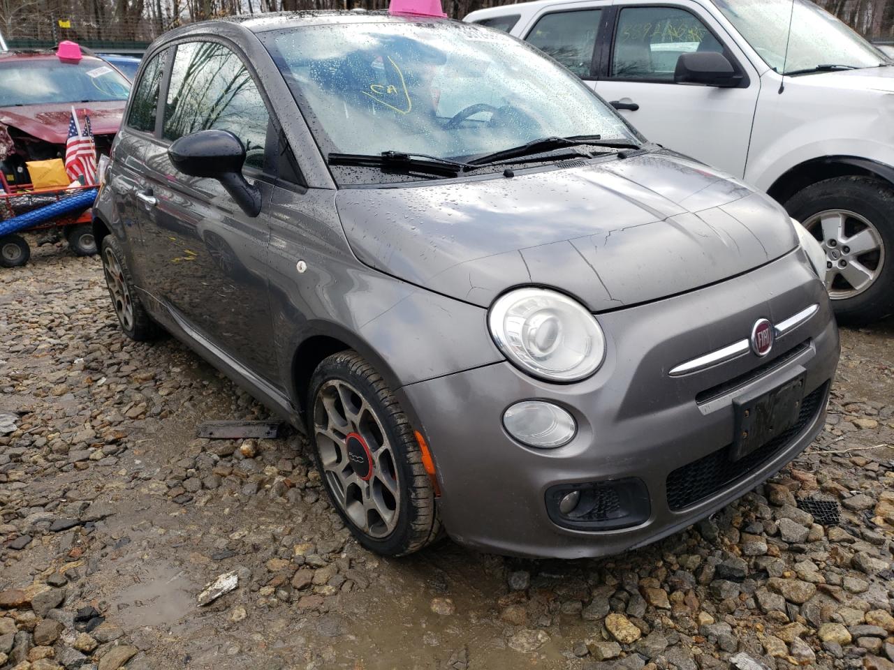 FIAT 500 SPORT 2012 with VIN 3C3CFFBR7CT133456 - Photo from auction