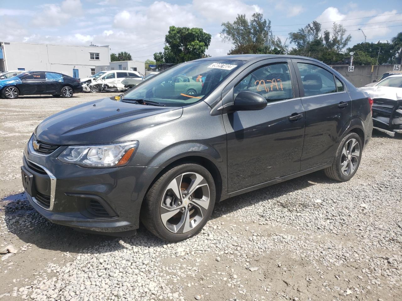 Photo 2 from auction – 2020 CHEVROLET SONIC PREM with VIN 1G1JF5SB7L4114355