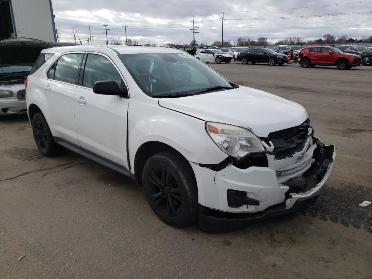 CHEVROLET EQUINOX LS 2012 with VIN 2GNALBEK9C1230833 - Photo from auction