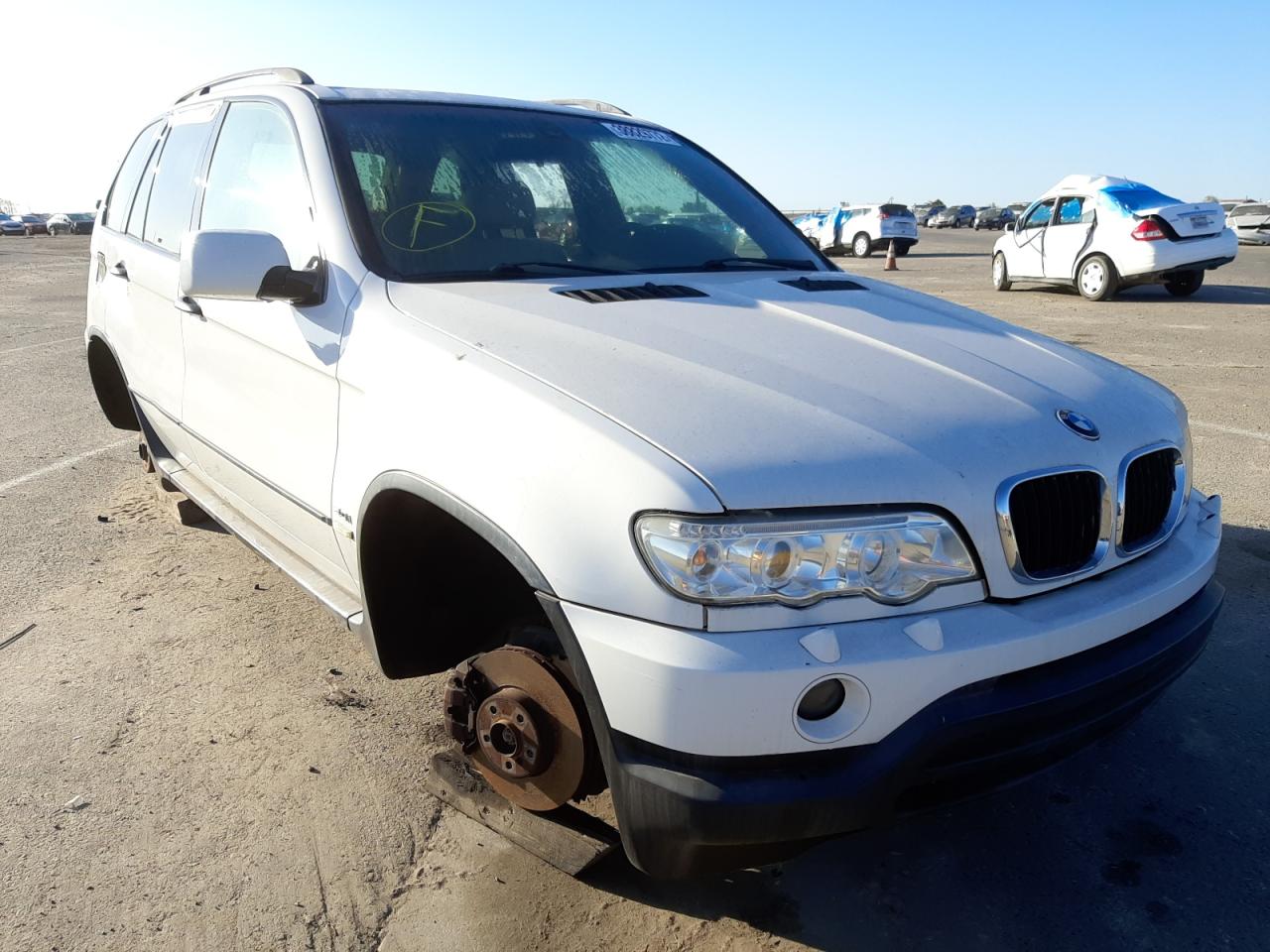BMW X5 3.0I 2002 with VIN 5UXFA53562LP54063 - Photo from auction