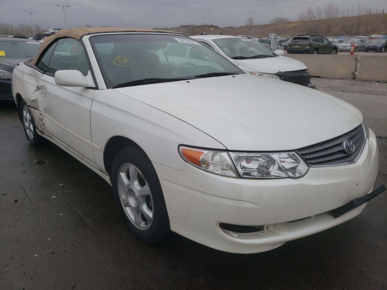 Photo 1 from auction – 2002 TOYOTA CAMRY SOLA with VIN 2T1FF28PX2C592926