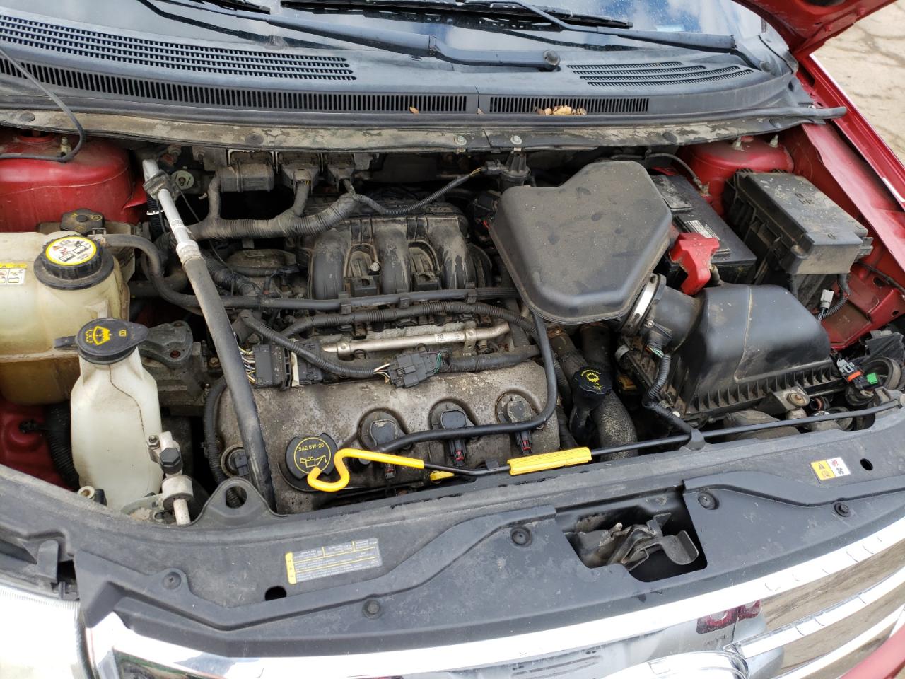 Photo 7 from auction – 2008 FORD EDGE SEL with VIN 2FMDK48C38BA42590