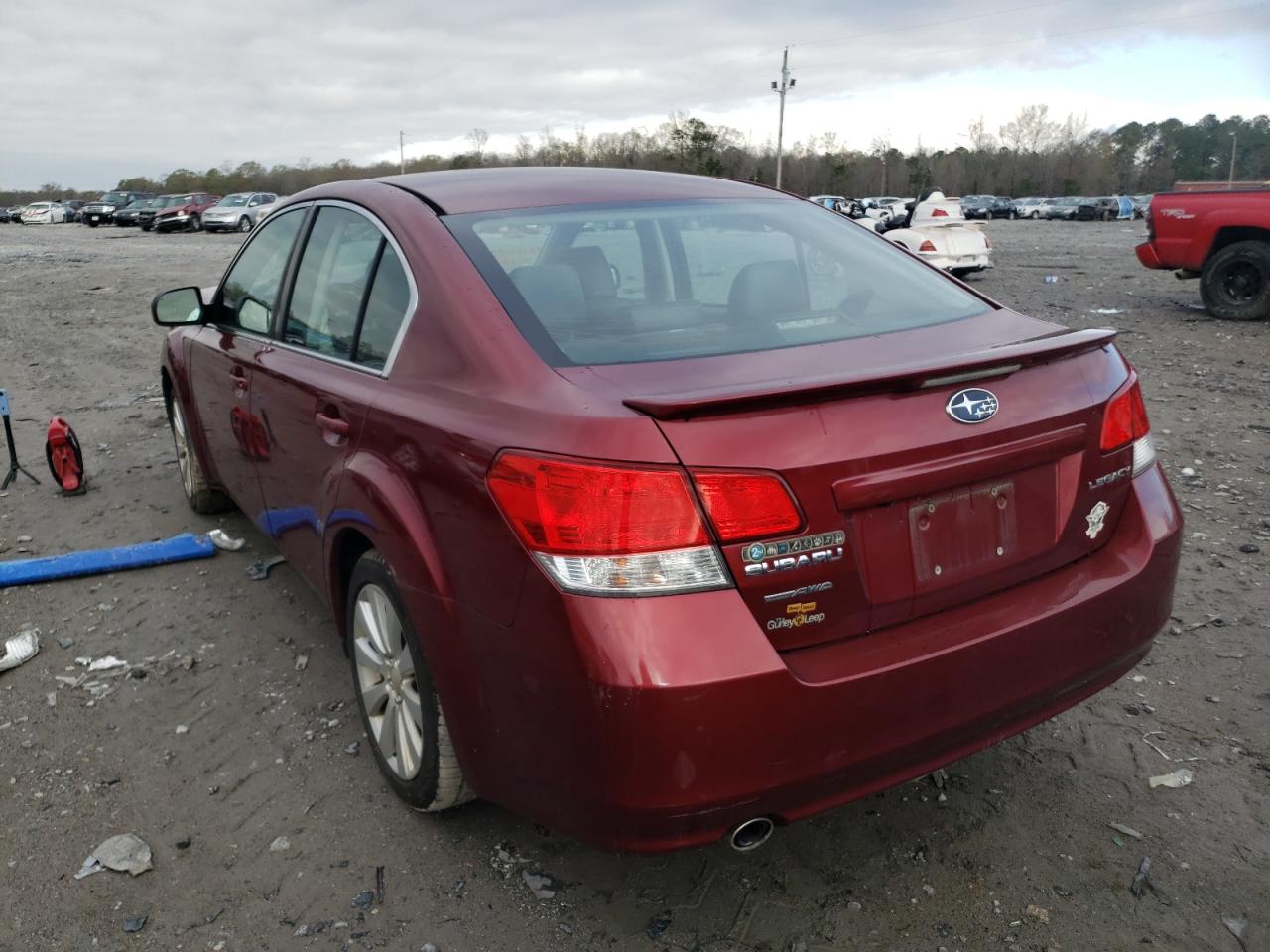 Photo 3 from auction – 2010 SUBARU LEGACY 2.5 with VIN 4S3BMCL68A3236703