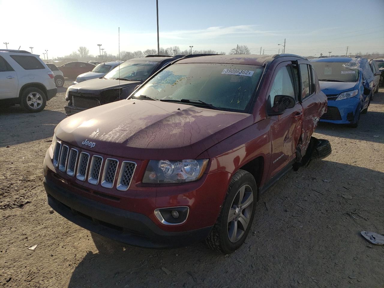 Photo 2 from auction – 2016 JEEP COMPASS LA with VIN 1C4NJCEA0GD806848
