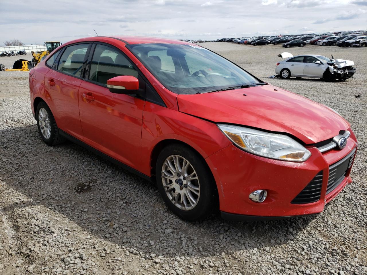 FORD FOCUS SE 2012 with VIN 1FAHP3F2XCL396925 - Photo from auction