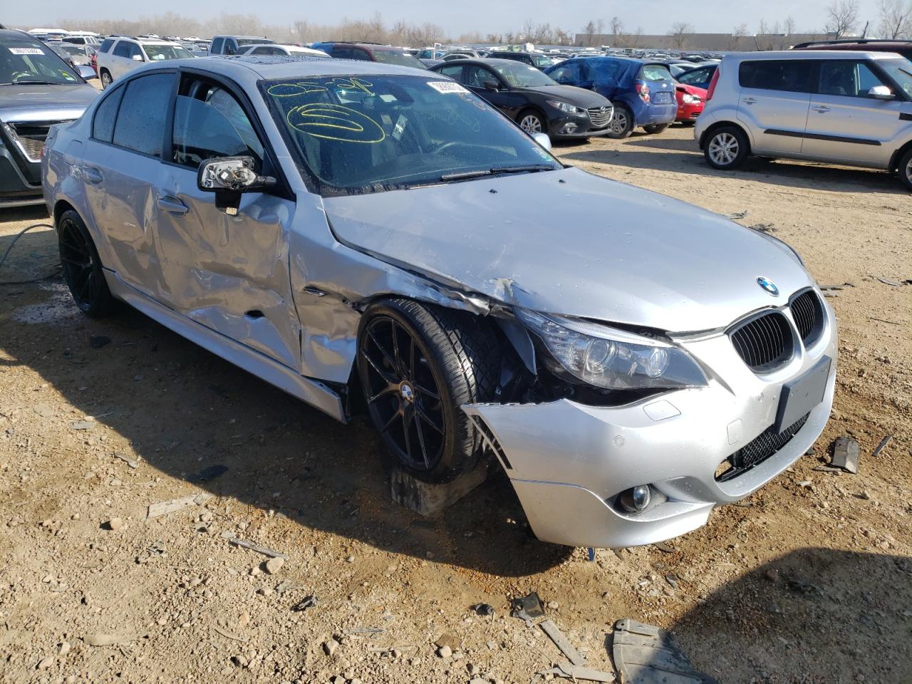 BMW 550 I 2008 with VIN WBANW53548CT34578 - Photo from auction