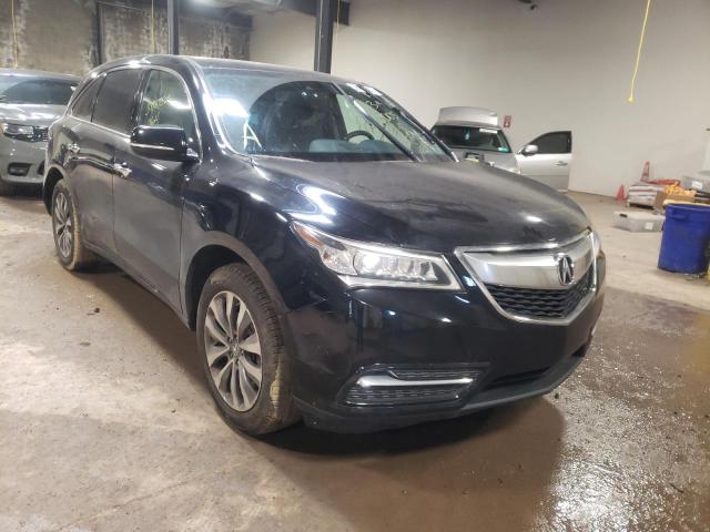 ACURA MDX TECHNO 2016 with VIN 5FRYD4H43GB005791 - Photo from auction