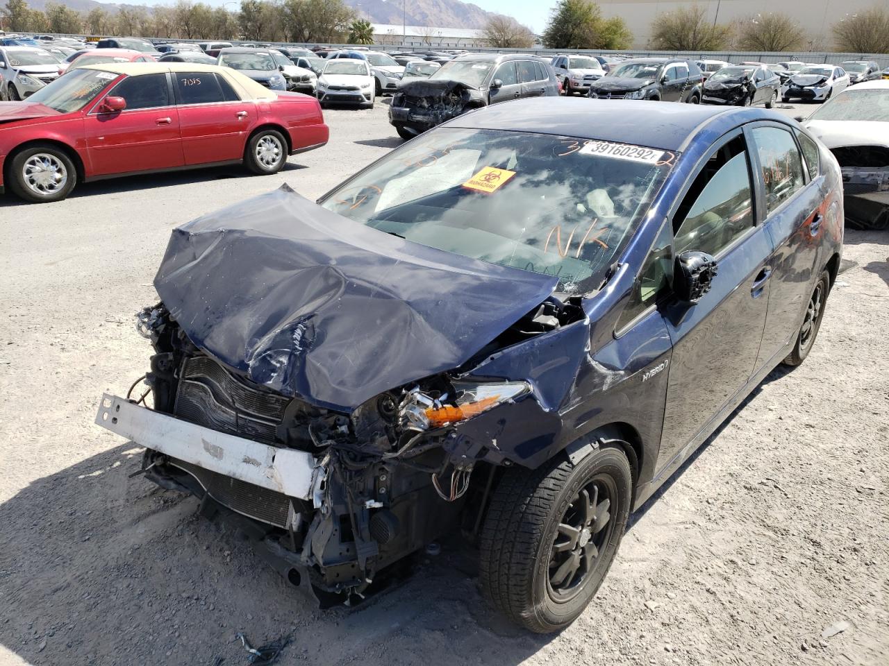 Photo 2 from auction – 2013 TOYOTA PRIUS with VIN JTDKN3DU4D1623131
