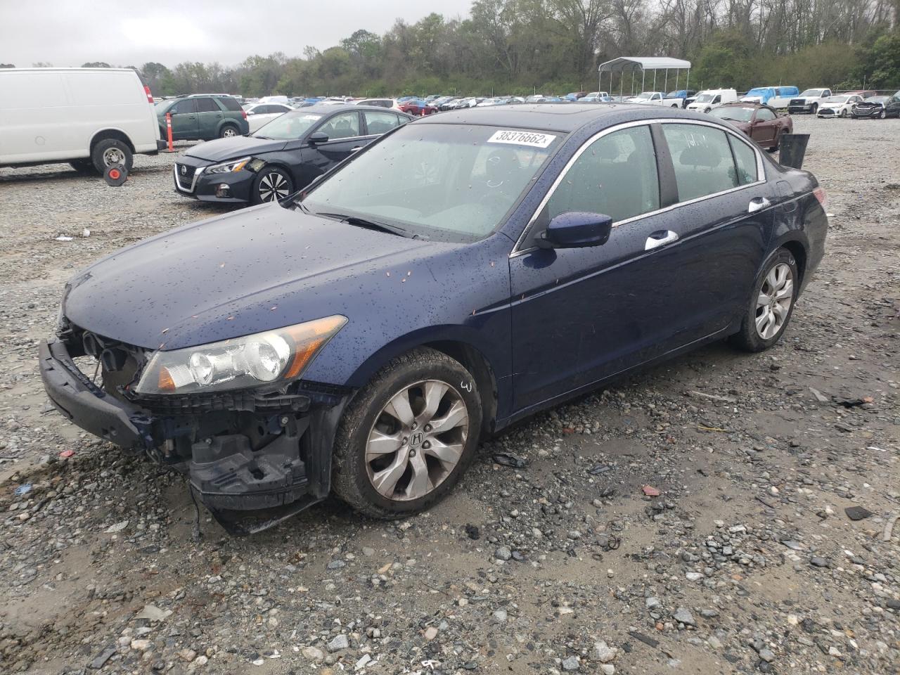 Photo 2 from auction – 2008 HONDA ACCORD EX with VIN 1HGCP367X8A026191