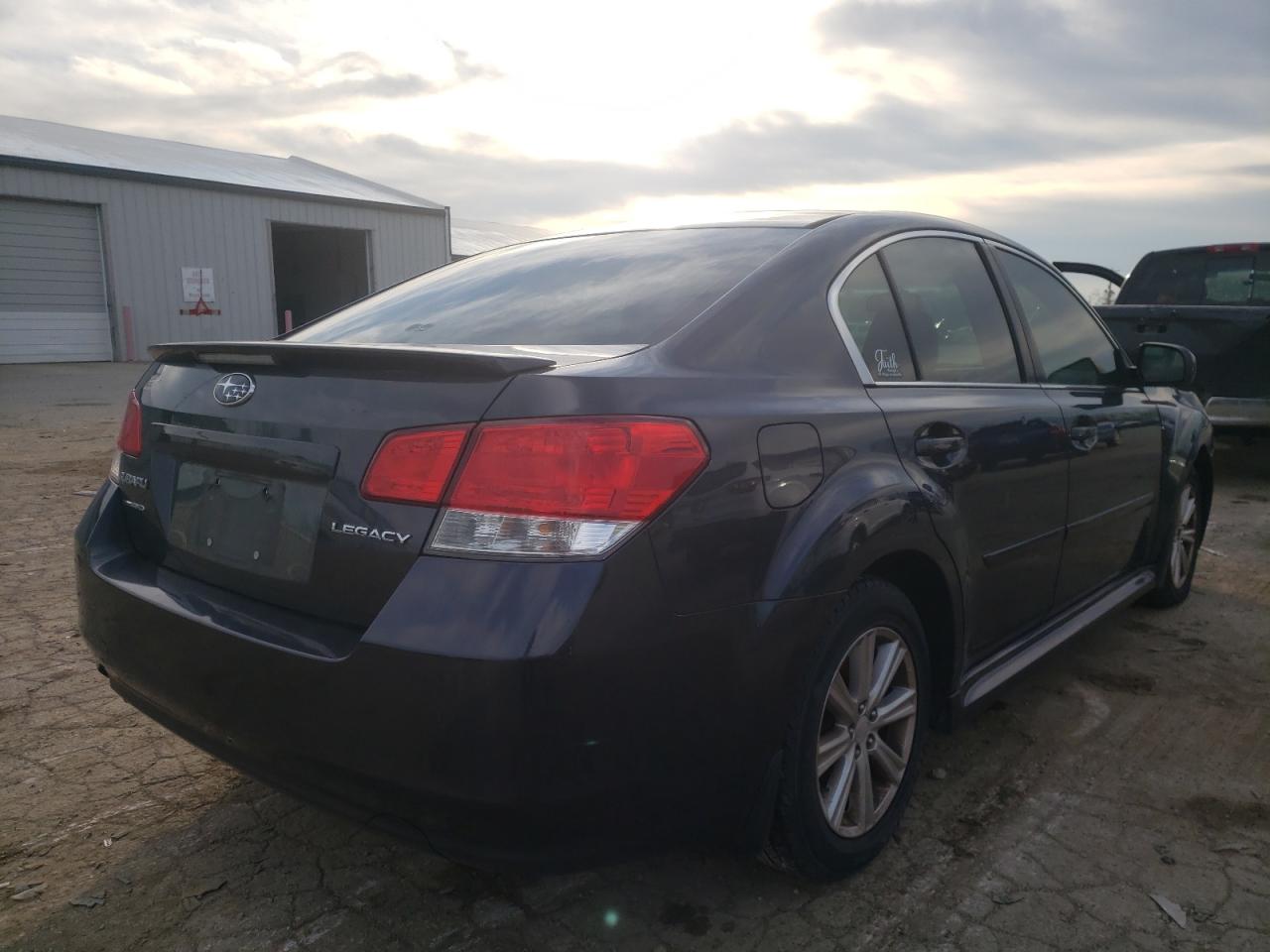 Photo 4 from auction – 2012 SUBARU LEGACY 2.5 with VIN 4S3BMCG62C3030869
