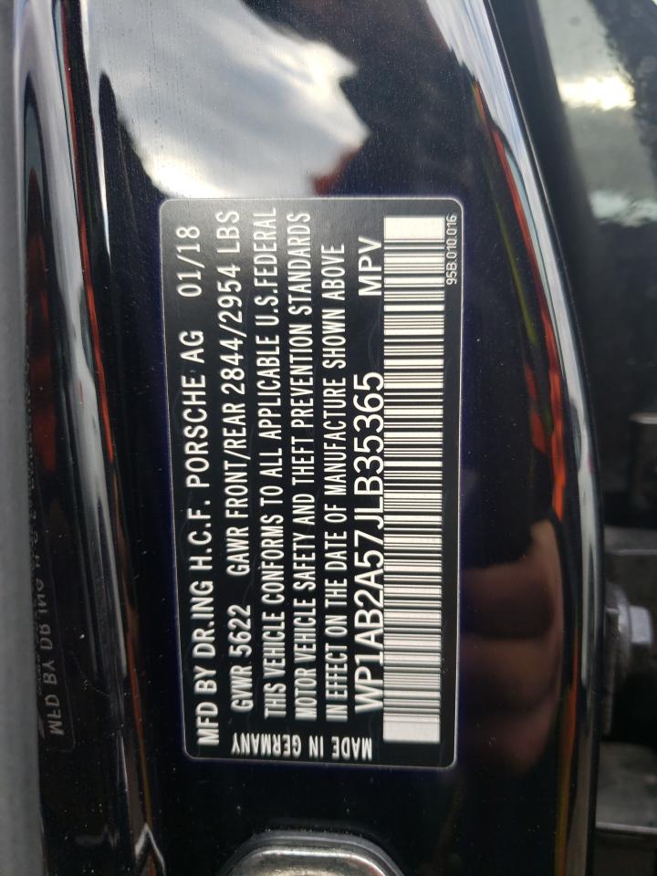 صورة رقم 10 من المزاد - 2018 PORSCHE MACAN S مع VIN WP1AB2A57JLB35365
