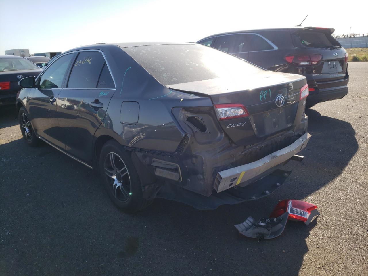 Photo 3 from auction – 2012 TOYOTA CAMRY BASE with VIN 4T4BF1FKXCR232240