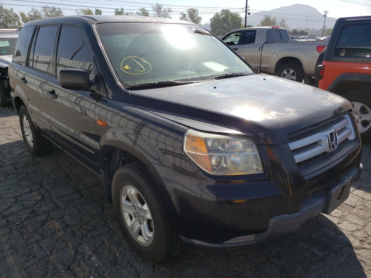 Photo 13 from auction – 2007 HONDA PILOT with VIN 5FNYF28117B021154