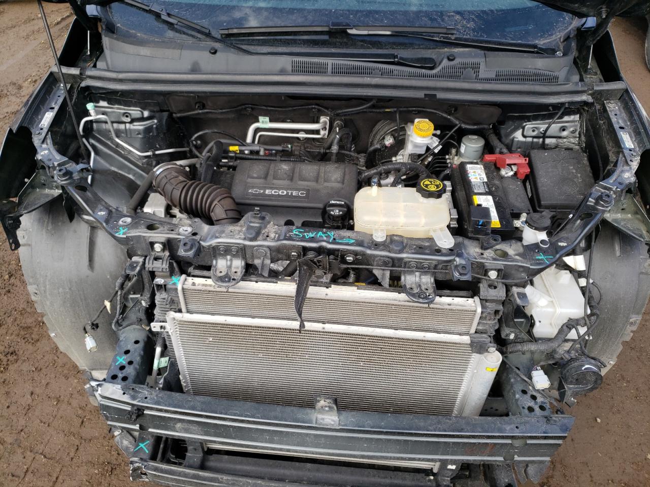 Photo 7 from auction – 2019 CHEVROLET TRAX 1LT with VIN 3GNCJLSB5KL203960