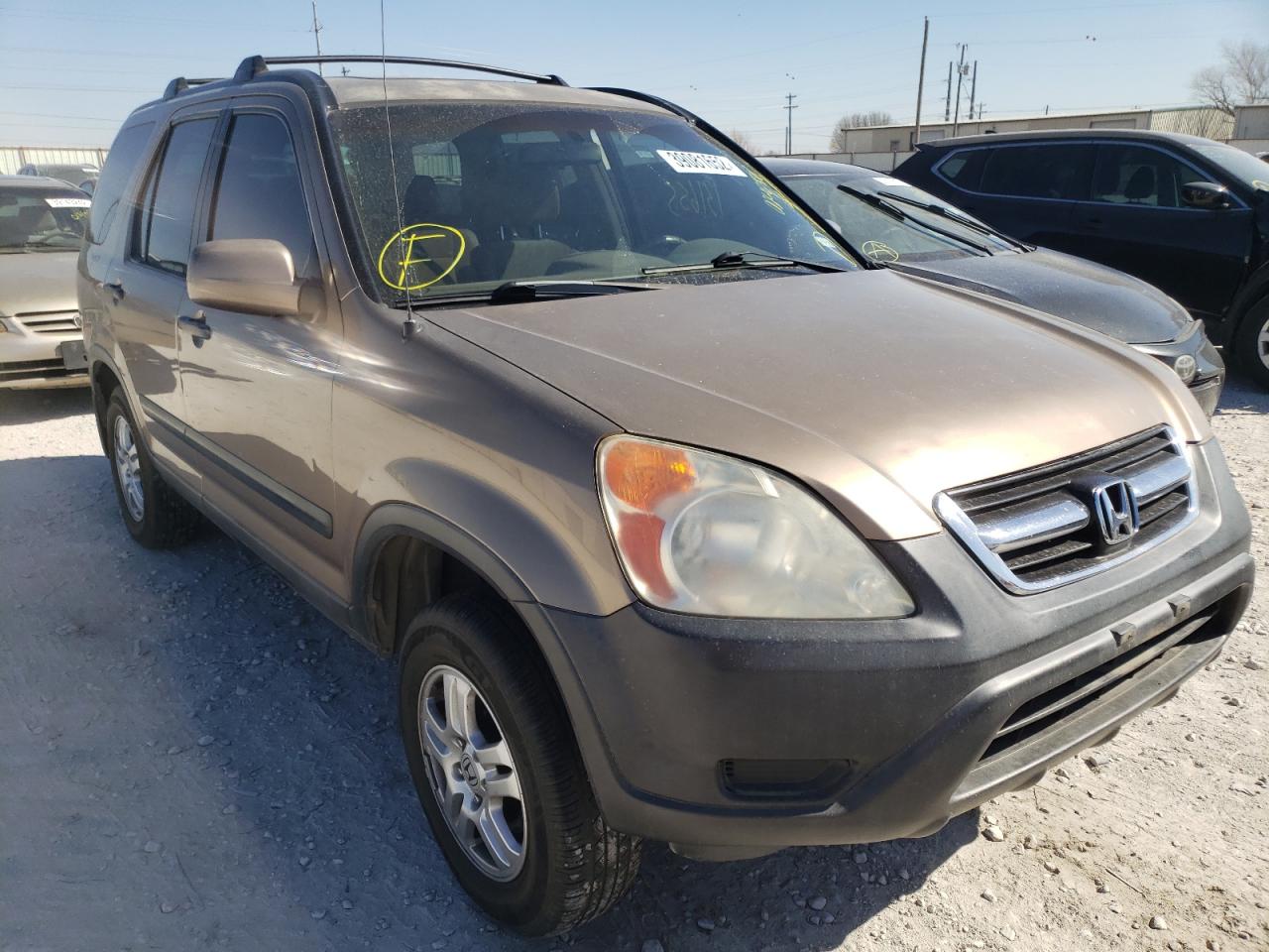 Photo 1 from auction – 2002 HONDA CR-V EX with VIN SHSRD78832U004958