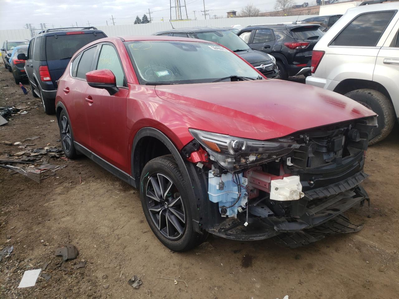 MAZDA CX-5 GRAND 2017 with VIN JM3KFBDL5H0204349 - Photo from auction