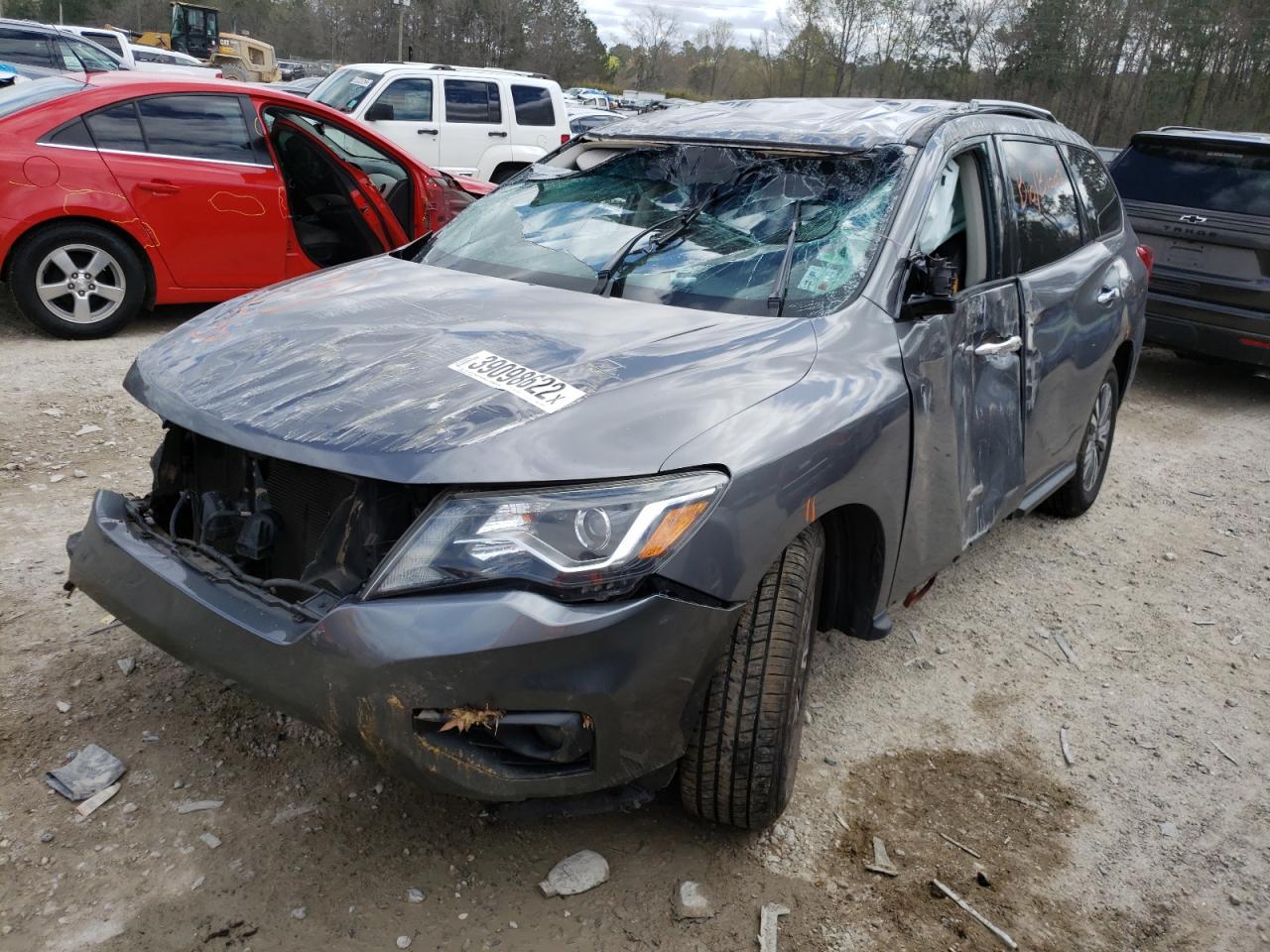 Photo 2 from auction – 2017 NISSAN PATHFINDER with VIN 5N1DR2MN4HC615228