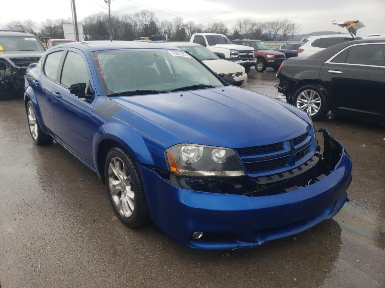DODGE AVENGER R/ 2014 with VIN 1C3CDZBG3EN166382 - Photo from auction
