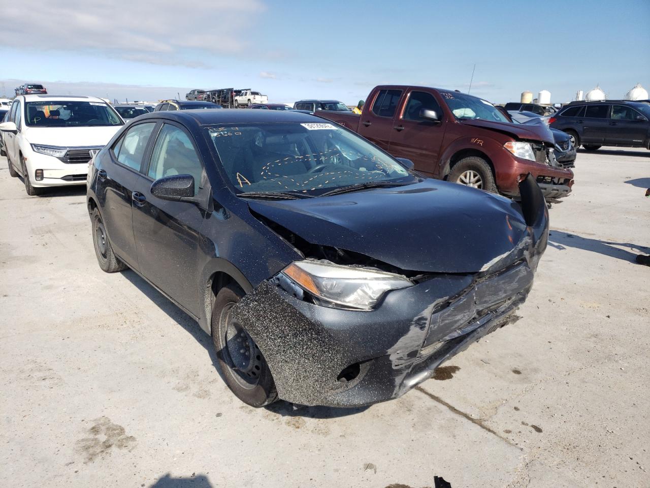 TOYOTA COROLLA L 2015 with VIN 5YFBURHE7FP192193 - Photo from auction