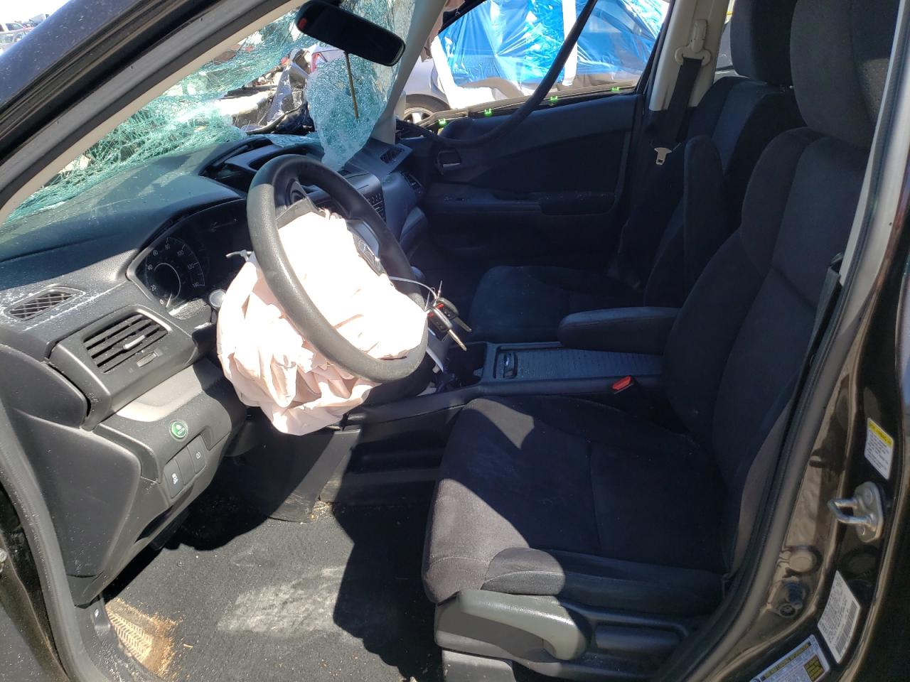 Photo 5 from auction – 2014 HONDA CR-V EX with VIN 5J6RM4H52EL016350