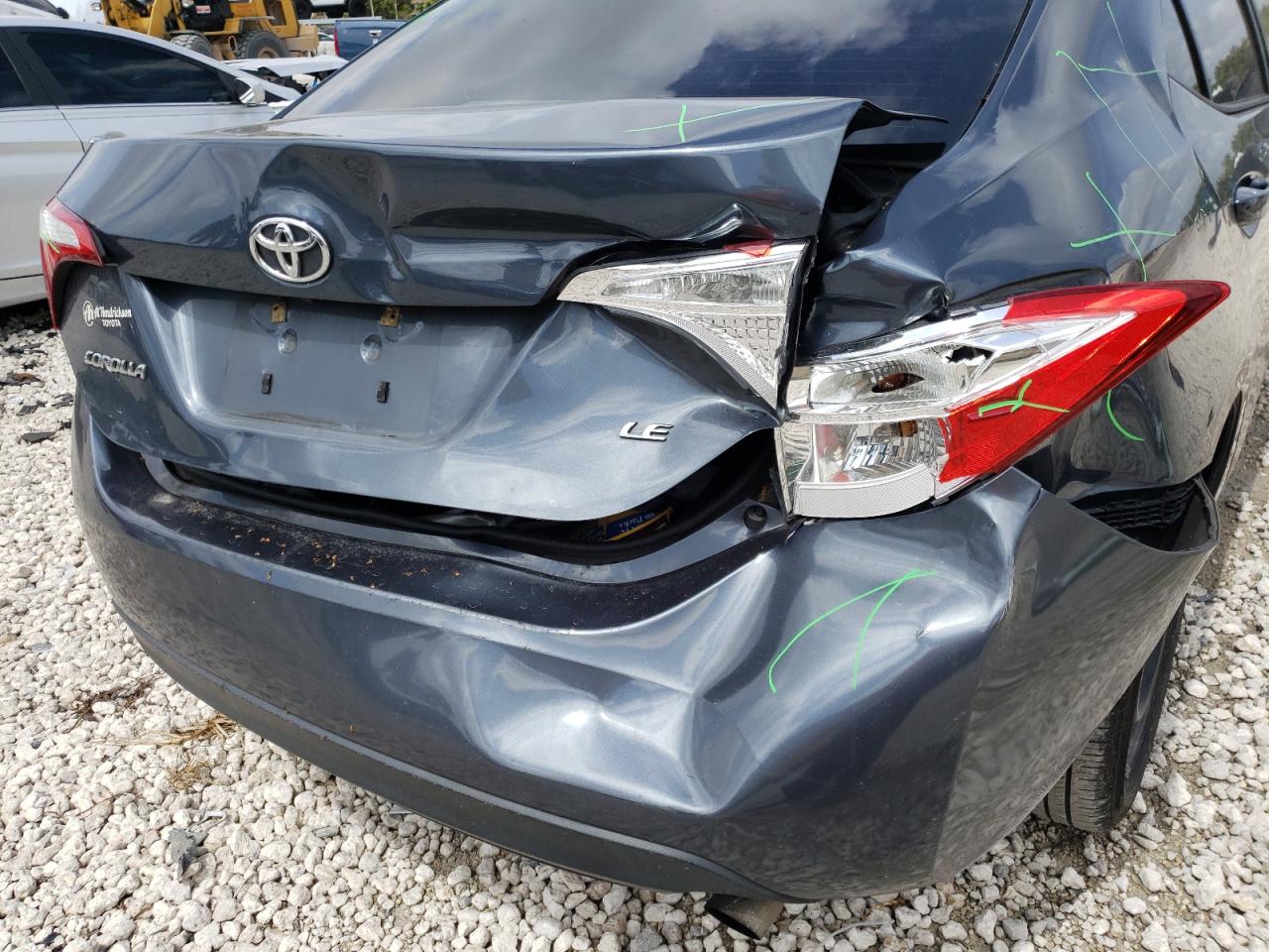 صورة رقم 9 من المزاد - 2015 TOYOTA COROLLA L مع VIN 2T1BURHE0FC447900