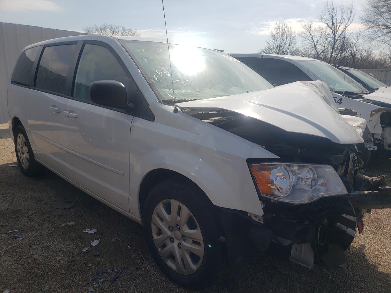 DODGE GRAND CARA 2017 with VIN 2C4RDGBG7HR831141 - Photo from auction