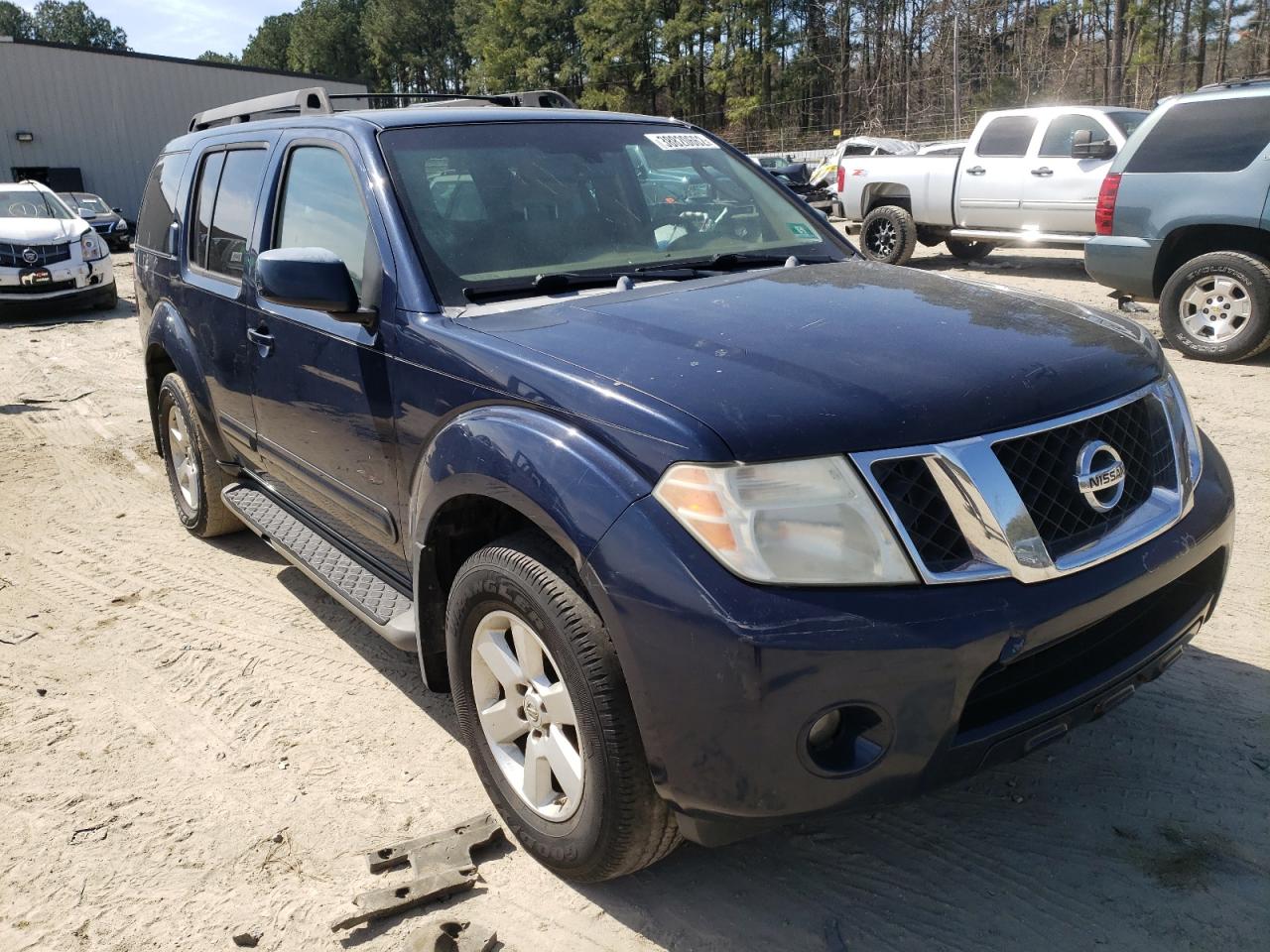 NISSAN PATHFINDER 2008 with VIN 5N1AR18B48C613380 - Photo from auction