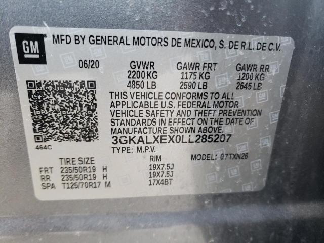 Photo 10 from auction – 2020 GMC TERRAIN DE with VIN 3GKALXEX0LL285207