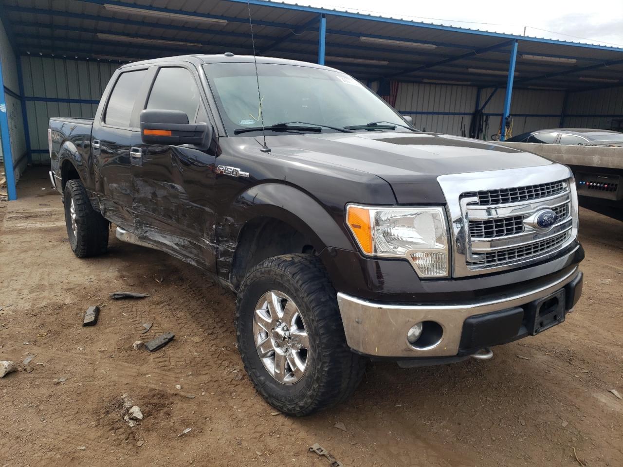 FORD F150 SUPER 2013 with VIN 1FTFW1EF1DKF09567 - Photo from auction