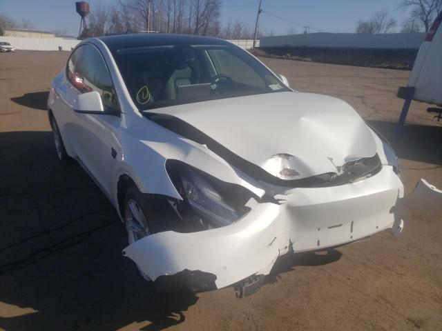 TESLA MODEL Y 2021 with VIN 5YJYGDEE2MF078149 - Photo from auction