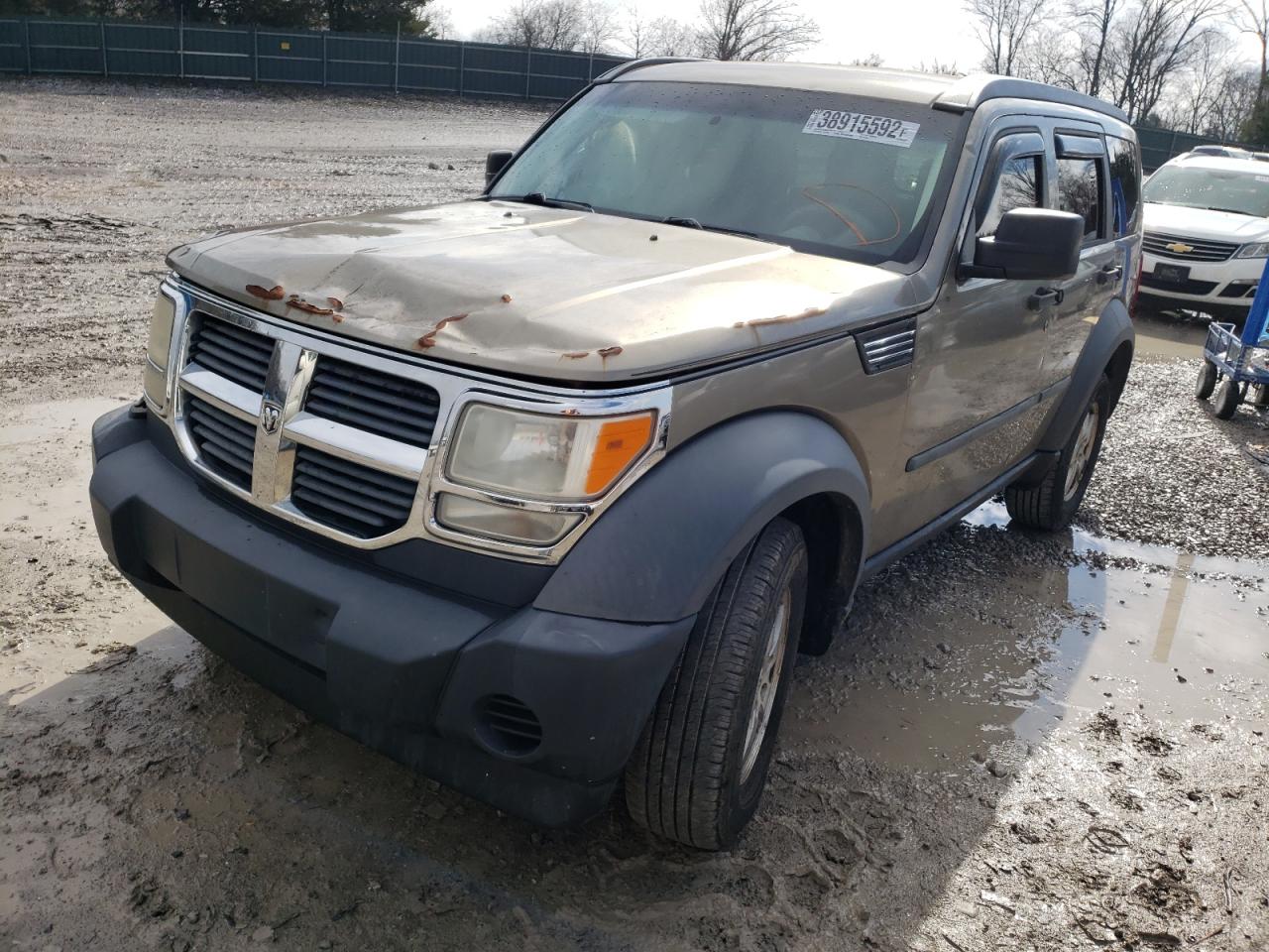 Photo 2 from auction – 2007 DODGE NITRO SXT with VIN 1D8GT28K07W642184