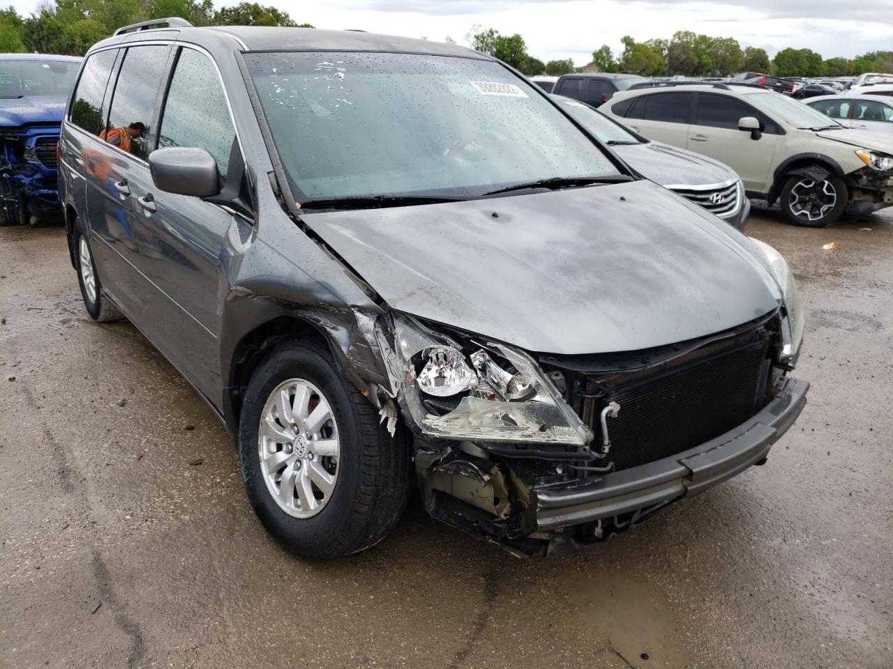 HONDA ODYSSEY EX 2009 with VIN 5FNRL38449B410130 - Photo from auction