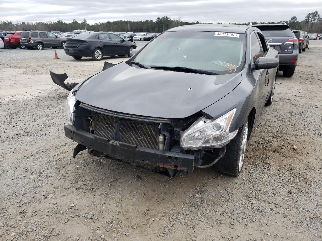 Photo 2 from auction – 2013 NISSAN MAXIMA S with VIN 1N4AA5AP8DC815230