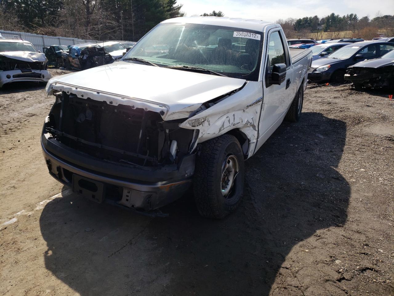 Photo 2 from auction – 2014 FORD F150 with VIN 1FTMF1CM2EKE98461