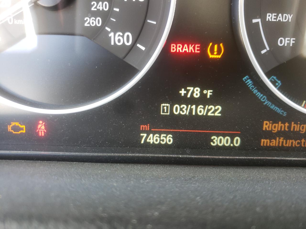 Photo 8 from auction – 2015 BMW 328 I with VIN WBA3A5G52FNS89951