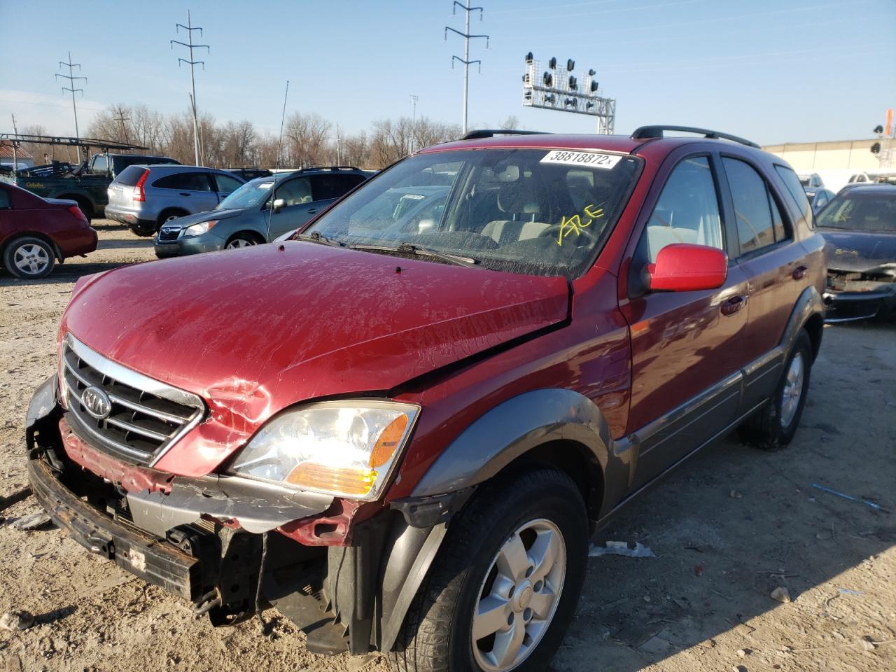 Photo 2 from auction – 2008 KIA SORENTO EX with VIN KNDJC736485789966