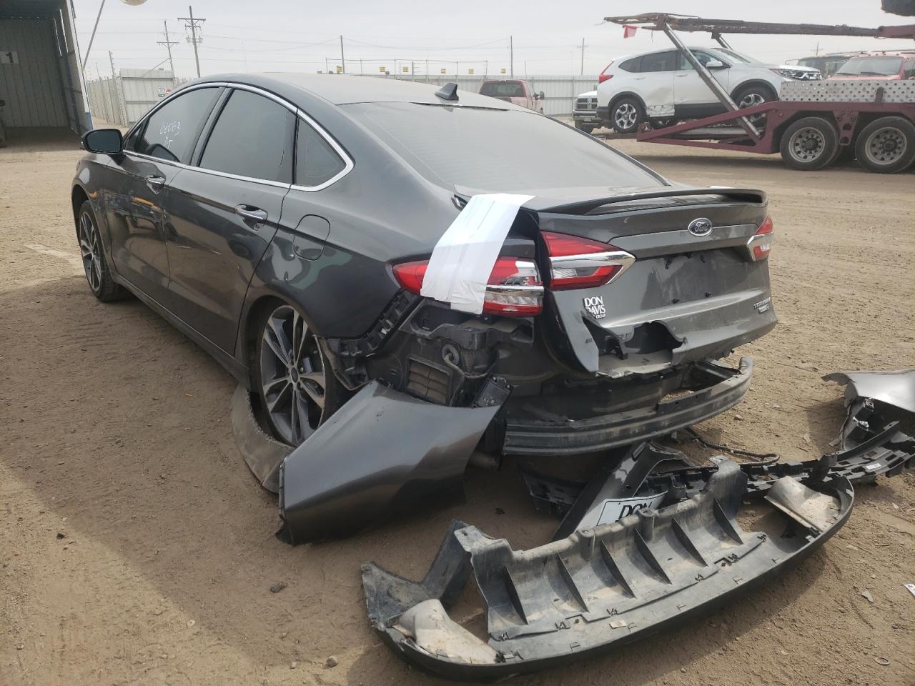 Photo 3 from auction – 2019 FORD FUSION TIT with VIN 3FA6P0D92KR154572