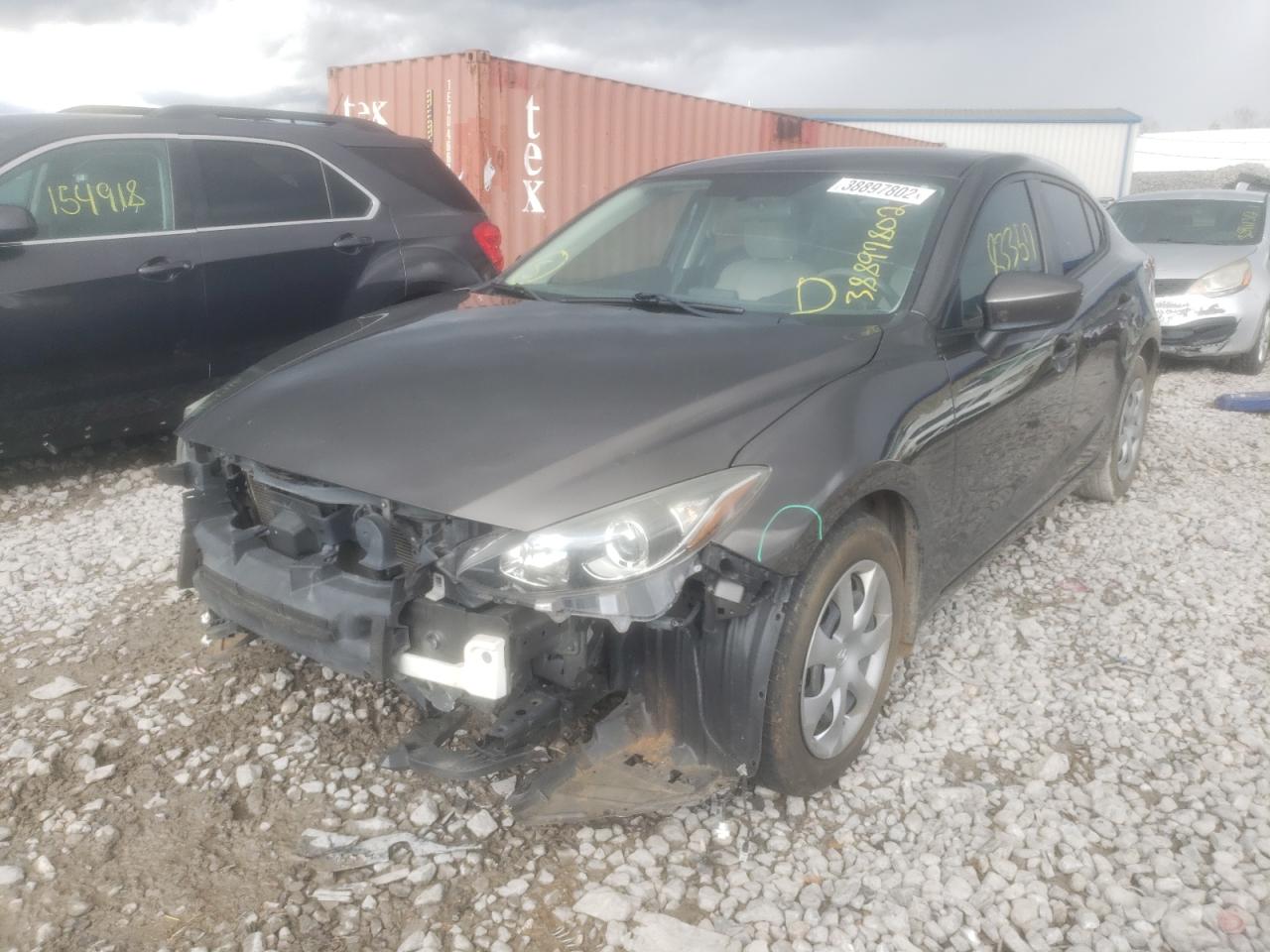 Photo 2 from auction – 2014 MAZDA 3 SPORT with VIN JM1BM1U72E1120071