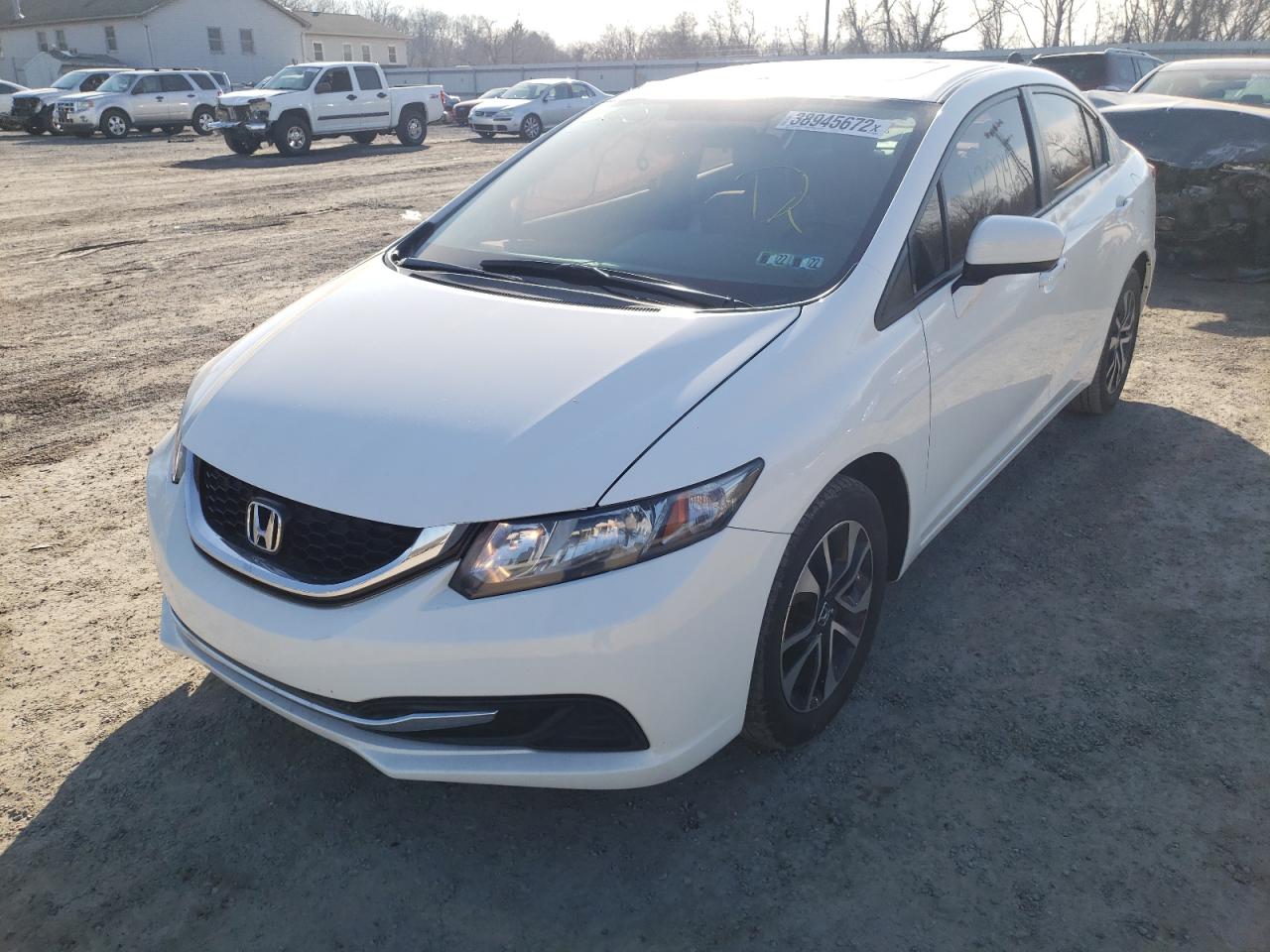 Photo 2 from auction – 2014 HONDA CIVIC EX with VIN 19XFB2F82EE273775