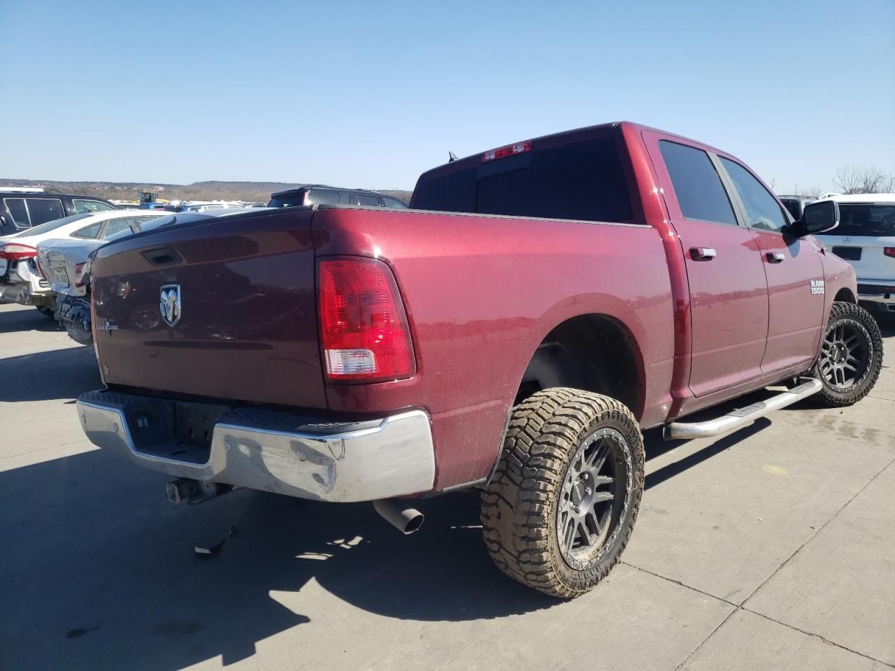 Photo 4 from auction – 2018 RAM 1500 SLT with VIN 1C6RR6LG1JS341428