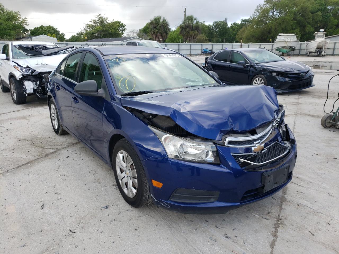 CHEVROLET CRUZE LS 2012 with VIN 1G1PC5SHXC7129308 - Photo from auction