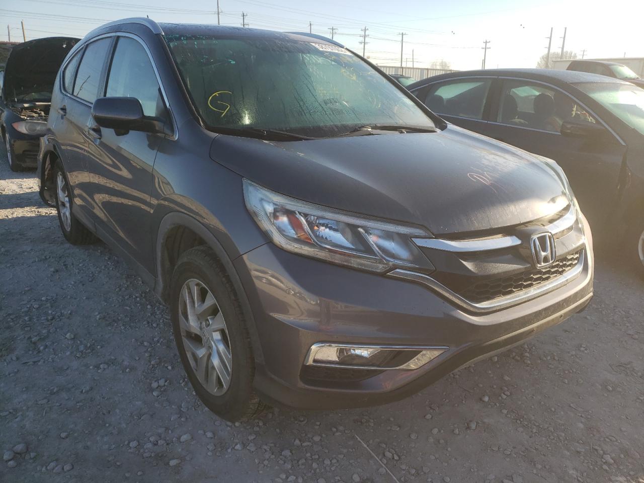 HONDA CR-V EXL 2016 with VIN 2HKRM3H7XGH564606 - Photo from auction