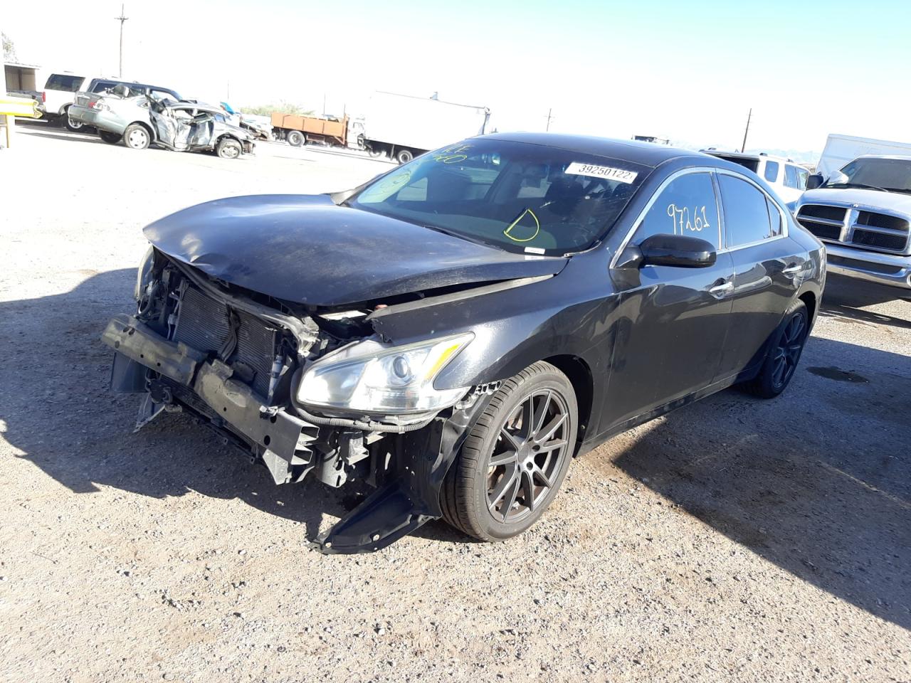 Photo 2 from auction – 2012 NISSAN MAXIMA S with VIN 1N4AA5AP1CC803029