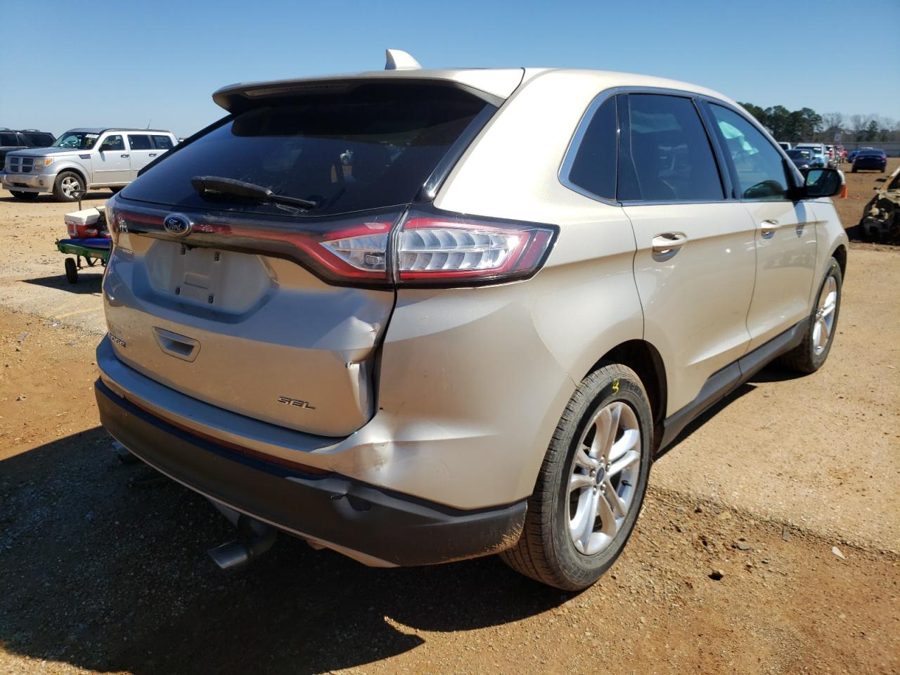 Photo 4 from auction – 2017 FORD EDGE SEL with VIN 2FMPK3J87HBB88522