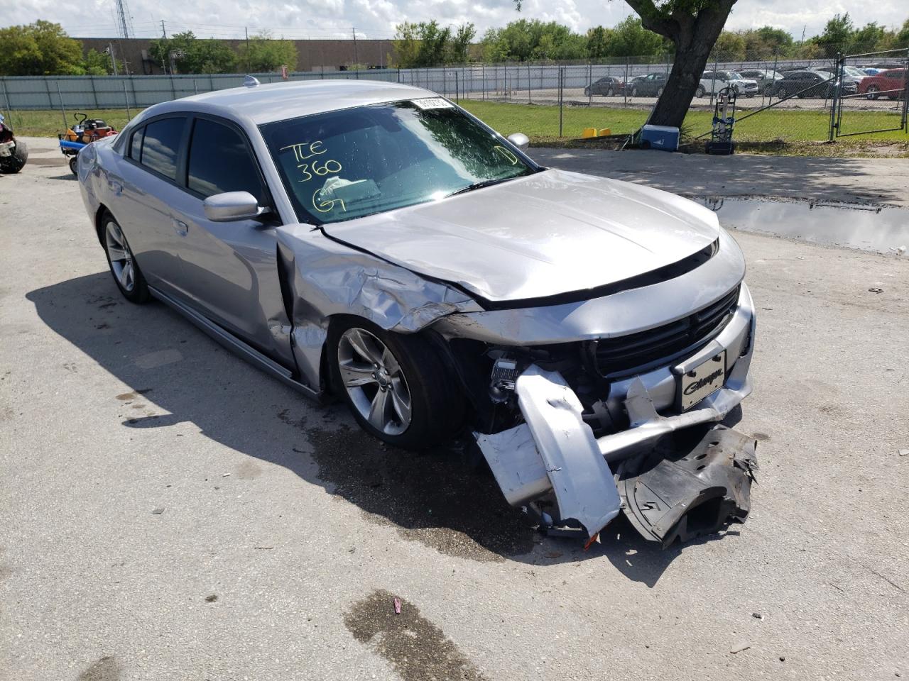 DODGE CHARGER SX 2016 with VIN 2C3CDXHG6GH346883 - Photo from auction