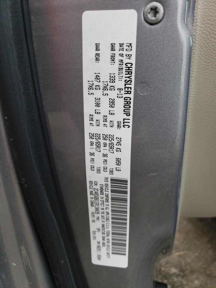 Photo 10 from auction – 2014 DODGE GRAND CARA with VIN 2C4RDGBG1ER130039