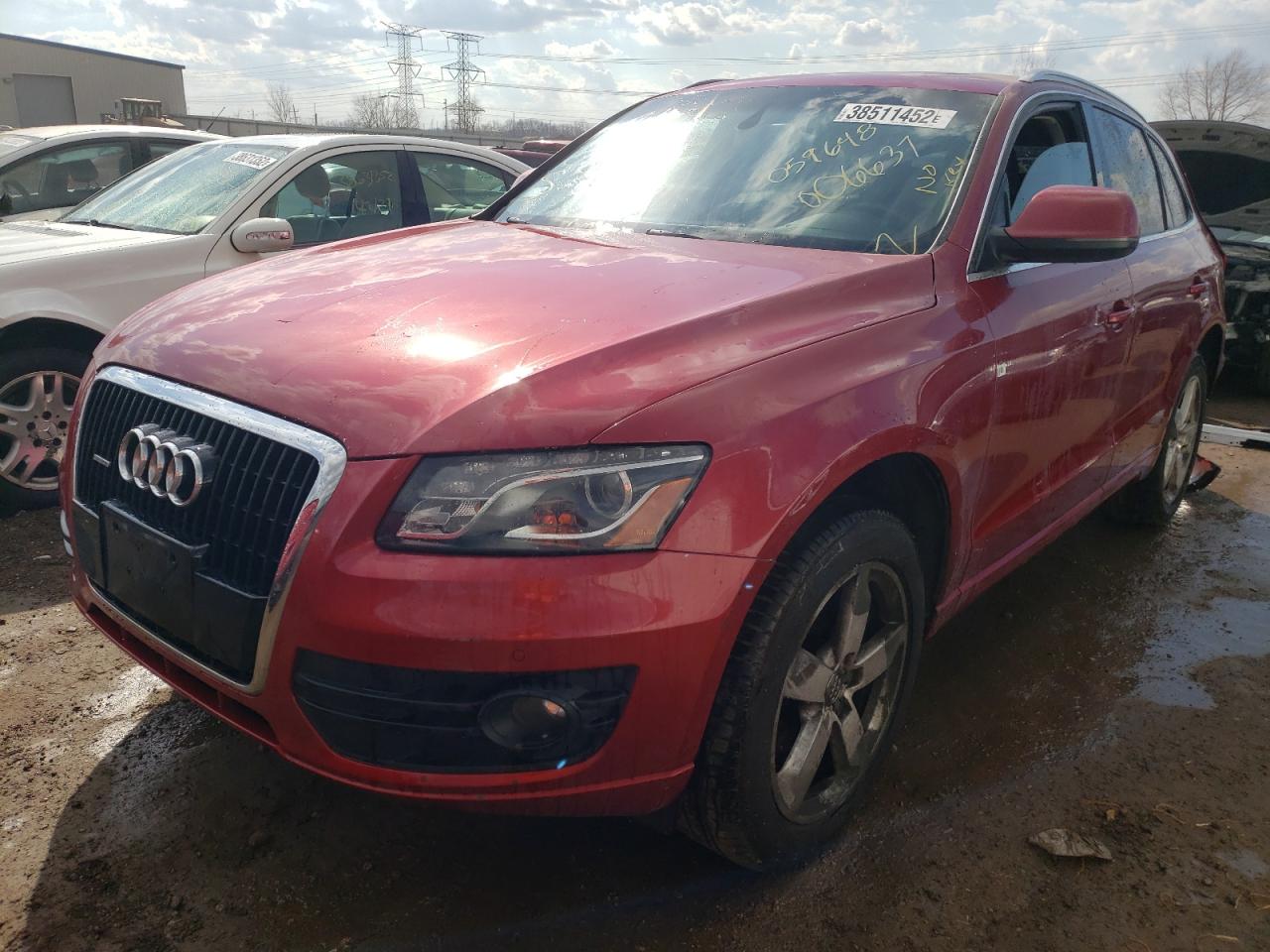 Photo 2 from auction – 2010 AUDI Q5 PREMIUM with VIN WA1LKAFP5AA059648