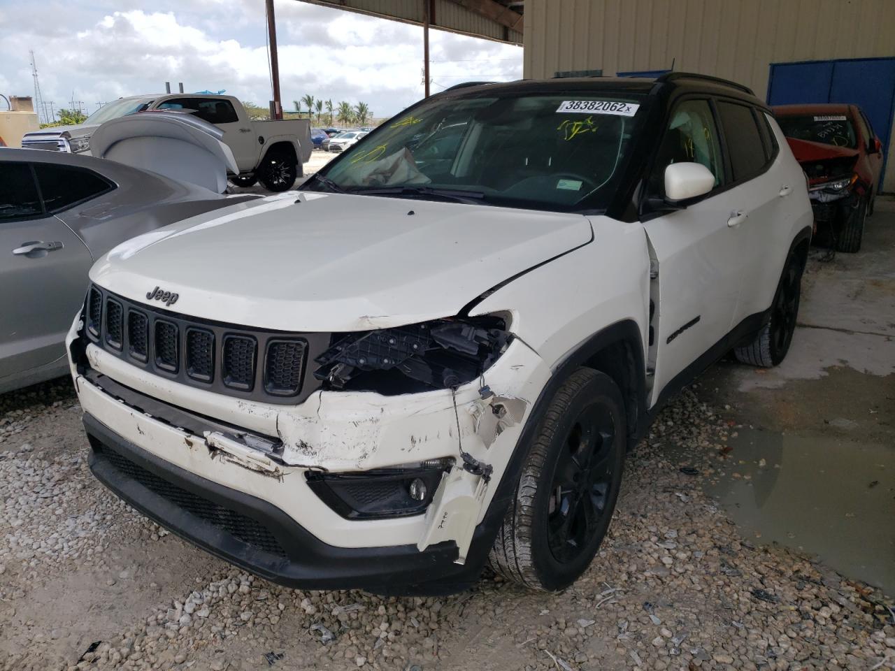 Photo 2 from auction – 2020 JEEP COMPASS LA with VIN 3C4NJCBB3LT257891