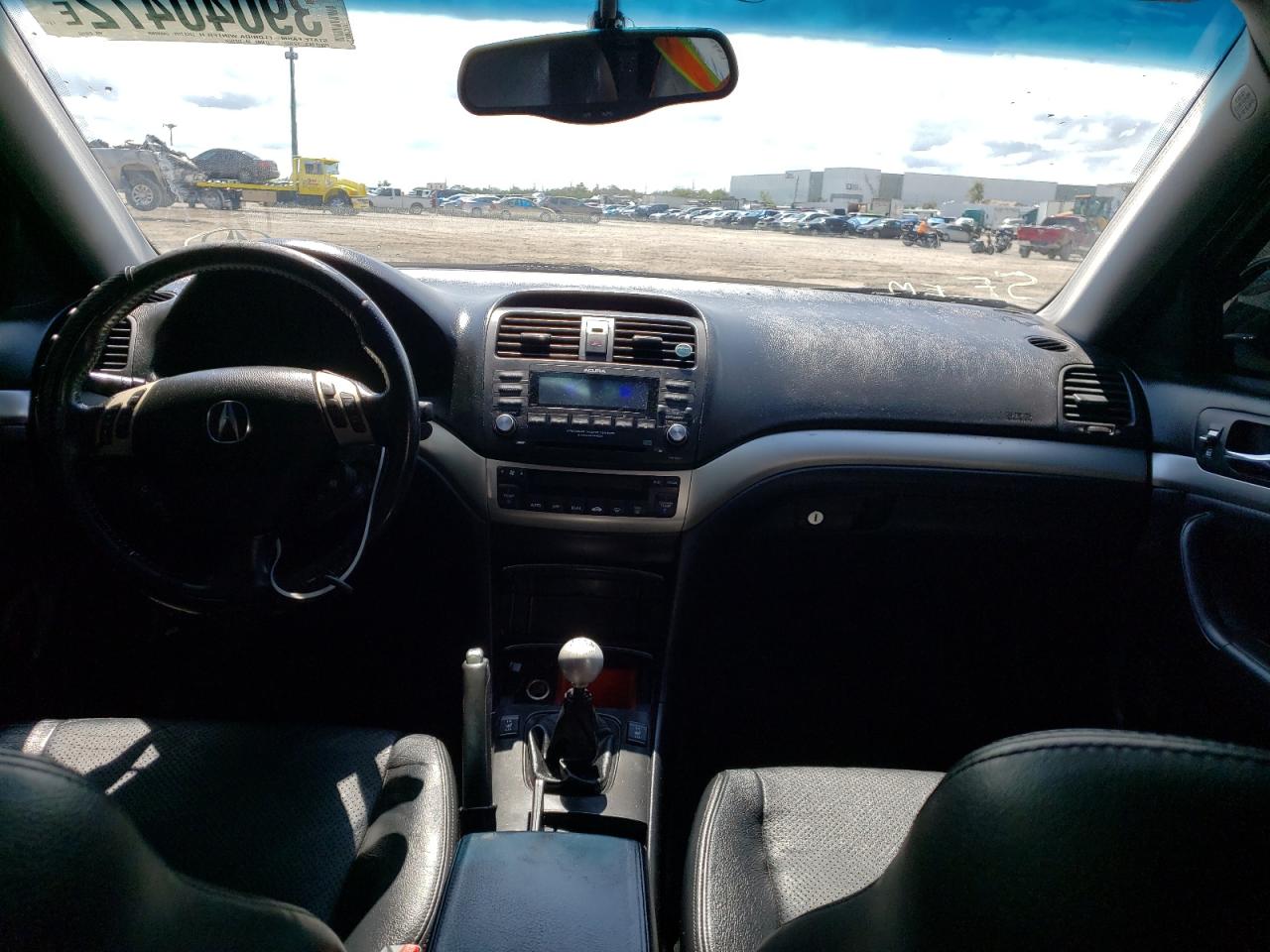 Photo 9 from auction – 2006 ACURA TSX with VIN JH4CL95836C010163