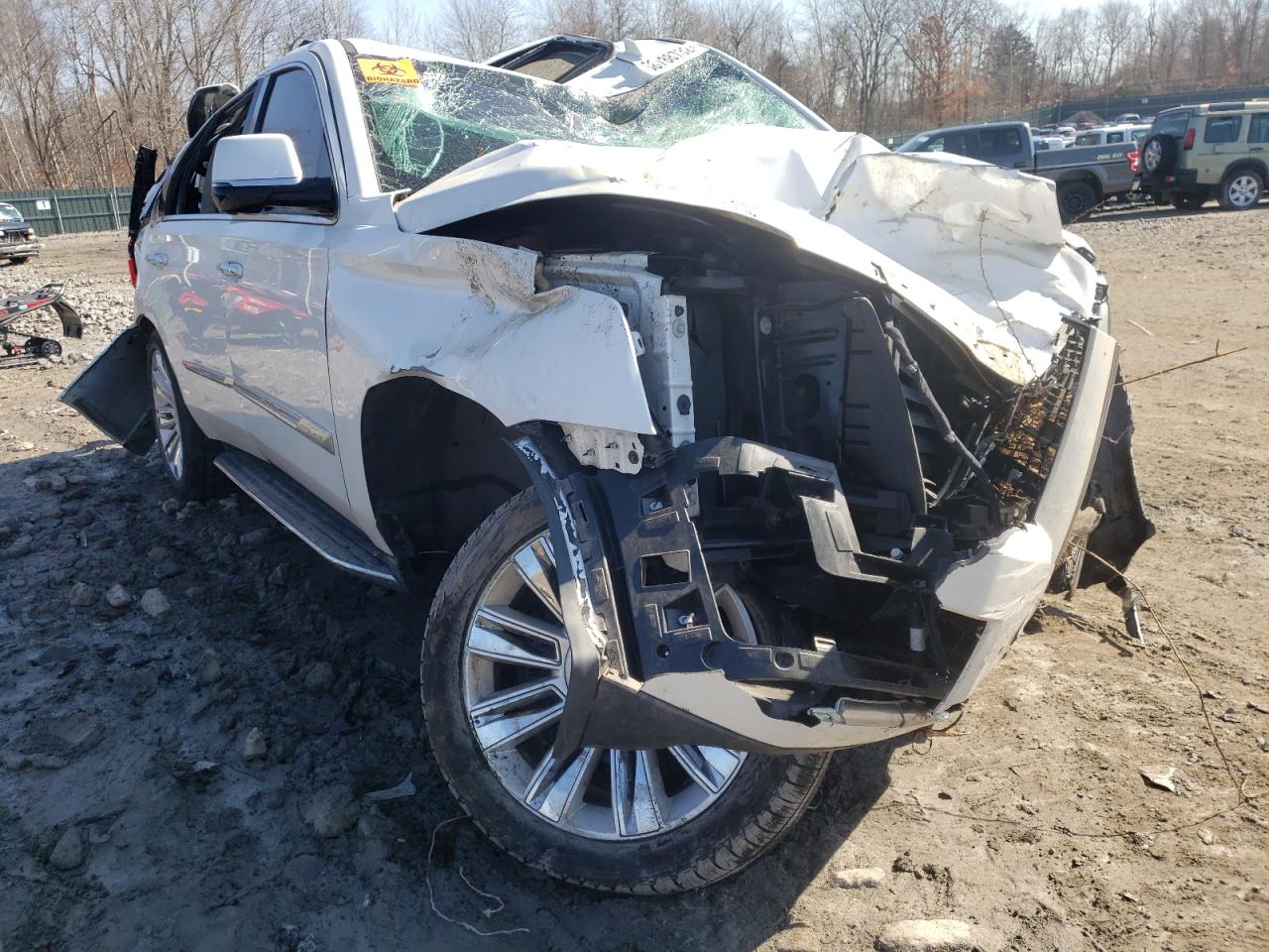 CADILLAC ESCALADE 2016 with VIN 1GYS4BKJ4GR399834 - Photo from auction